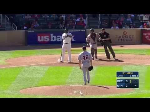 Tigers vs Twins BENCH CLEARING BRAWL with Miguel Sano