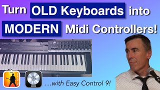 Video thumbnail for Turn any OLD Keyboard into a Modern Midi Controller | EasyControl 9 by Jeffy G