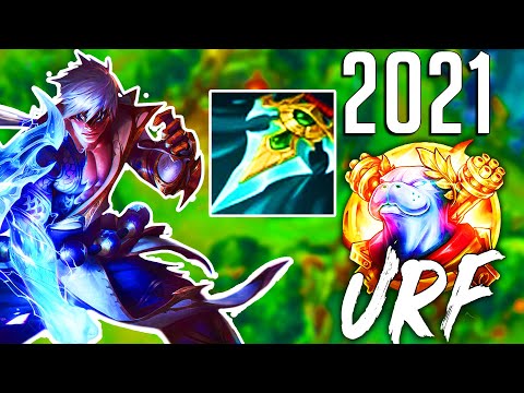 OP URF ITEM ONE SHOT TANKS + PENTAKILL - URF 2021 Best Moments #8