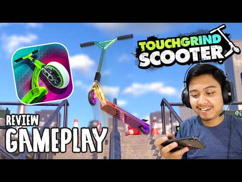 Otopet Freestyle - Touchgrind Scooter Gameplay Indonesia - iOS Android