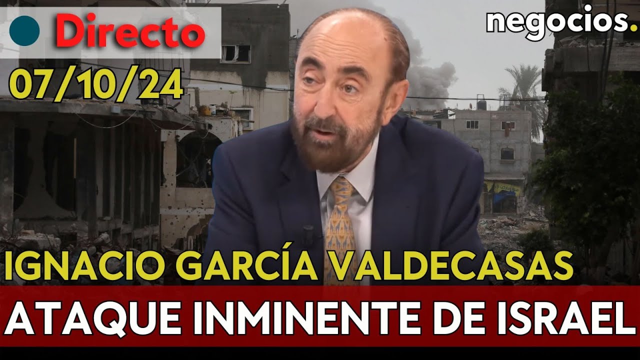 DIRECTO | IGNACIO GARCÍA VALDECASAS: ataque inminente de Israel, alerta en Irán y Biden interviene