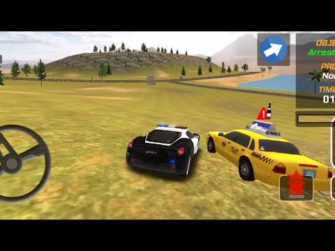 police car Mercedes S63 Driving - Hot pursuit Simulator 3D - Android gameplay