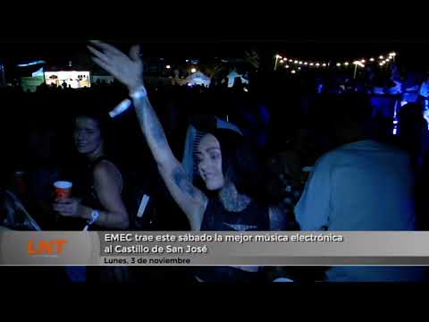 EMEC trae este sábado la mejor música electrónica al Castillo de San José