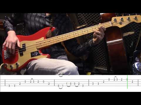 Blues - Bass - Tabs - #22 (3 Cool Chord Connections)