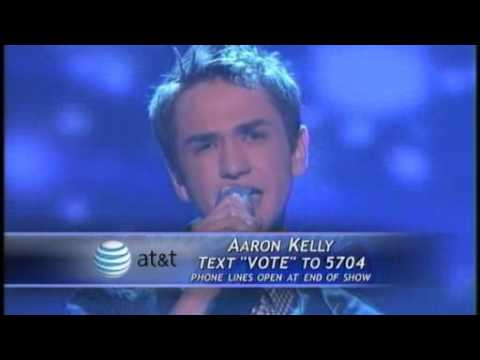 Aaron Kelly - I Don't Want To Miss A Thing - American Idol Season 9 Top 11 [HQ]