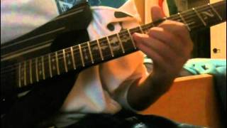 Black Tide - Into the sky (guitar solo cover)