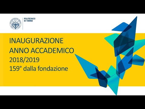 Inaugurazione dell'Anno Accademico 2018/2019