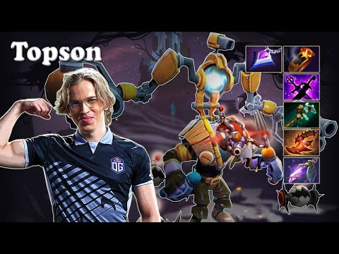 Topson - Tinker Midlane | Dota 2 7.30b Gameplay
