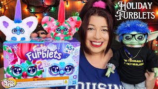 Get In the Holiday Spirit with Furby Furblets Besties, Pep-Mint & Sno-Flay (Demo)