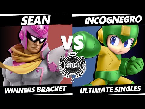 4o4 Smash Night 46 - Sean (Captain Falcon) vs Incognegro (Mega Man, Fox) - Winners Round 2