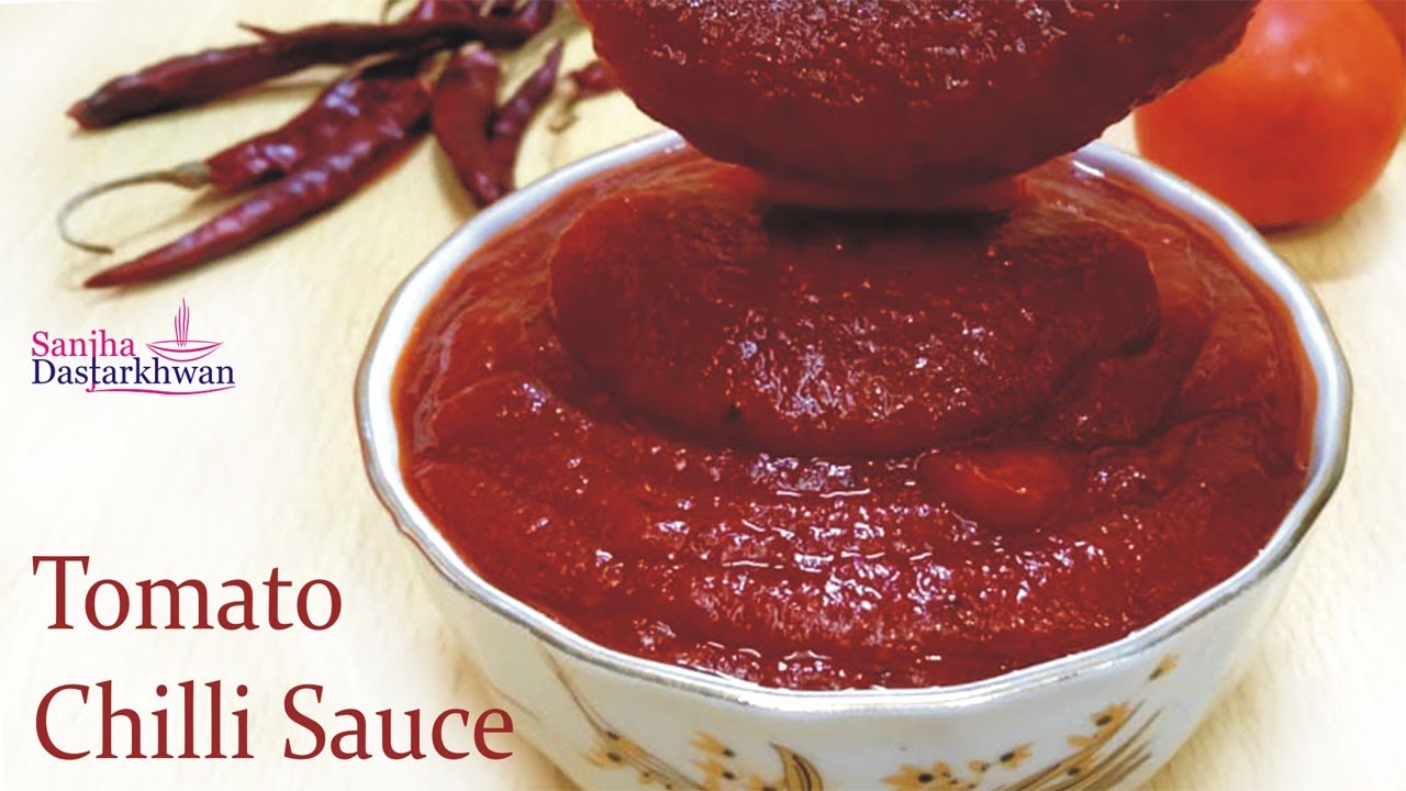 Tomato Chilli Sauce | टोमेटो चिली सॉस | Pure & Fresh Homemade Sauce Recipe | By Mahmoona Khan