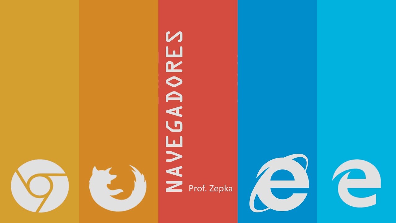 NAVEGADORES: Internet Explorer, Edge, Firefox e Chrome (para concursos) | Prof. Msc. Zepka