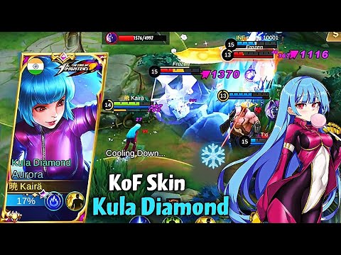 KoF AURORA KULA DIAMOND IS BACK!❄️INSTANT DELETE ENEMIES!🥶🧊