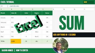 SUM Function in Excel