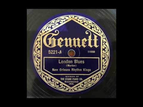 London Blues - New Orleans Rhythm Kings with Jelly Roll Morton (1923)