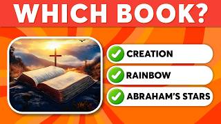 ONLY 1% Can Identify These 25 Bible Books from Just 3 Clues!
