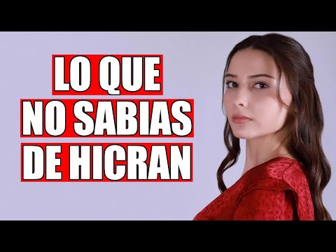 Conoce a Hicran en la VIDA REAL (Elçin Zehra Irem)