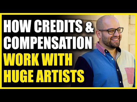 How compensation & credits work with HUGE artists