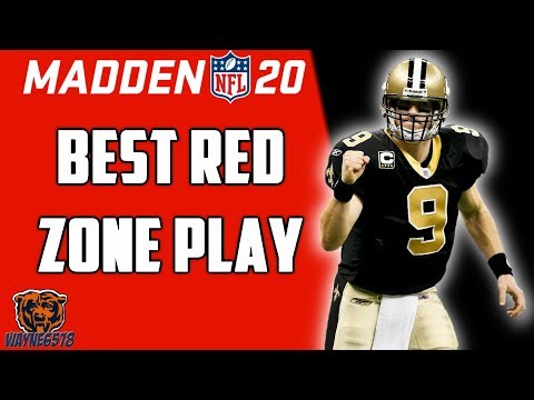 BEST RED ZONE PLAYS MADDEN 20 - HOW TO SCORE A TOUCHDOWN EVERY TIME MADDEN 20 - REDZONE MONEY PLAY!