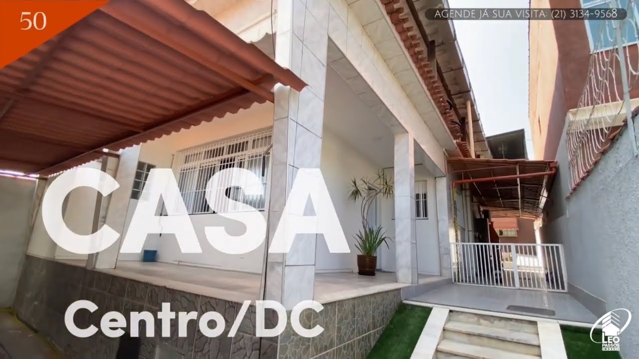 CASA AMPLA E COM FINO ACABAMENTO NO CENTRO DE DUQUE DE CAXIAS  |  LEO PASSOS IMÓVEIS