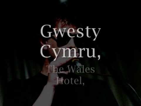 Gwesty Cymru - Geraint Jarman a'r Cynganeddwyr (geiriau / lyrics)