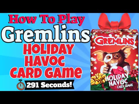How To Play Gremlins: Holiday Havoc Card Game