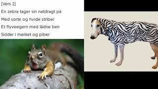 Elefantens vuggevise - with lyrics