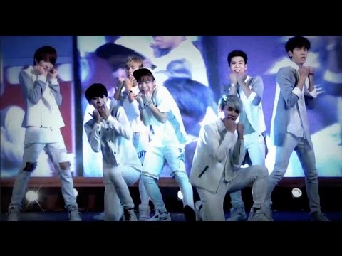 "GET7" cover "A+Girls Girls Girls+Around The World" (GOT7) @ THAILAND GAME SHOW BIG FESTIVAL 2014