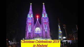 preview picture of video 'Christmas Celebrations 2018 in India / Madurai'