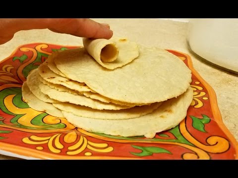 Easy Corn Tortilla Recipe - Small Size Corn Tortillas