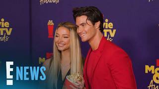 Madelyn Cline Reveals Question She Asked Chase Stokes After Breakup | E! News