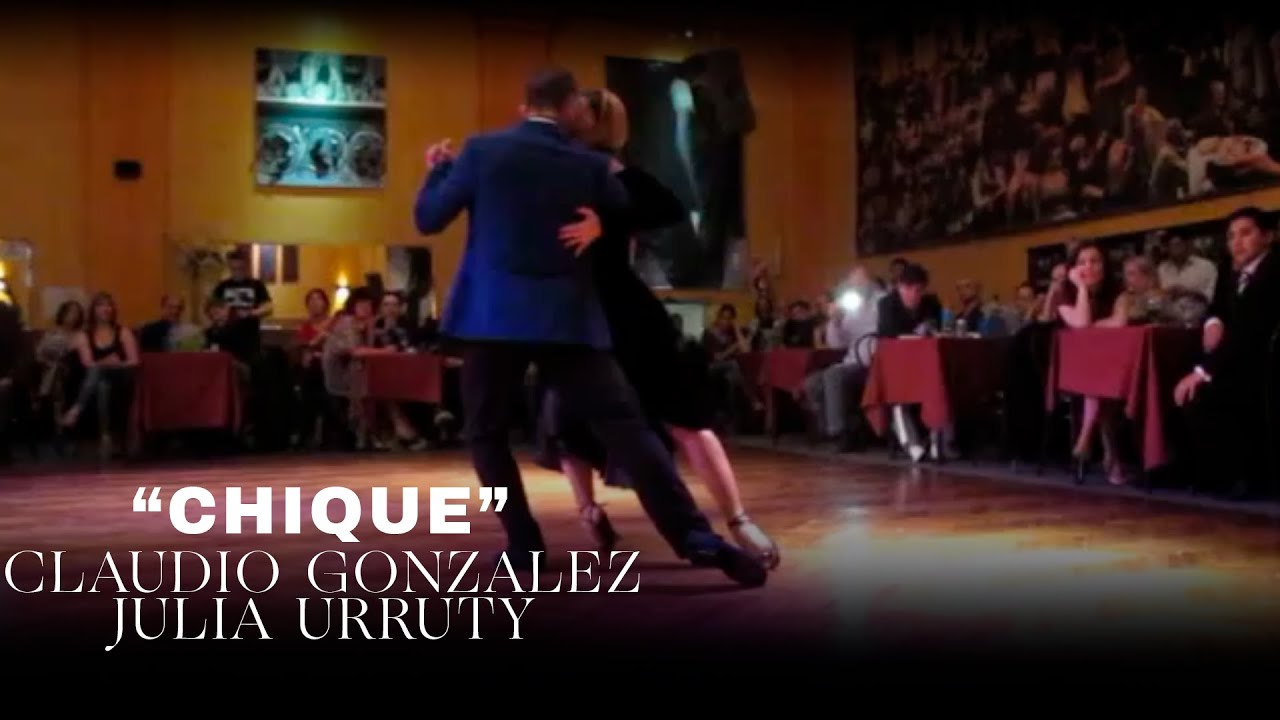 TANGO || Claudio Gonzalez y Julia Urruty - "CHIQUE" (MILONGA :: PARAKULTURAL Sep-2015)