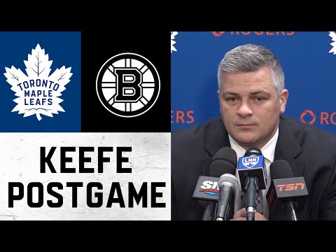 Sheldon Keefe Post Game ' Toronto Maple Leafs vs Boston Bruins ' March 29, 2022