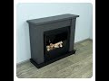 Каминокомплект: Биокамин Firelight BFP/P-2520, портал Canto 25 графит
