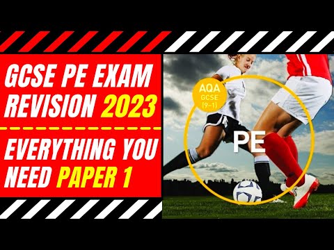 AQA GCSE PE: LAST MINUTE PAPER 1 EXAM REVISION 2023 | EVERYTHING YOU NEED TO KNOW IN 47 MINUTES
