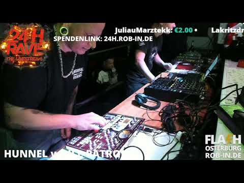 HUNNEL vs. ILL PATRON vs. KANNADISS @ FLASH CLUB OSTERBURG - 24H RAVE LIVESTREAM