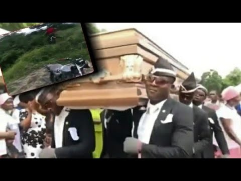 NEGROS BAILANDO CON ATAÚD-MEMES