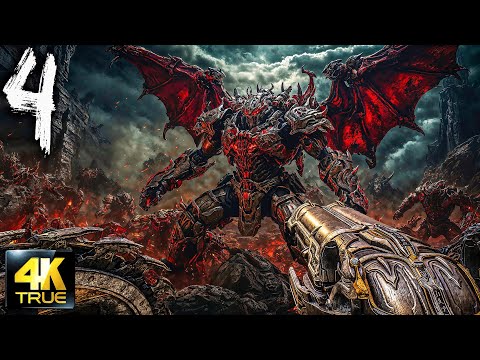 Demon Hordes Vs Last Bastion of Humanity｜Doom The Dark Ages｜Part 4｜PC 4K Ultra