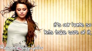 Miley Cyrus - Wake Up America (Lyrics On Screen) HD