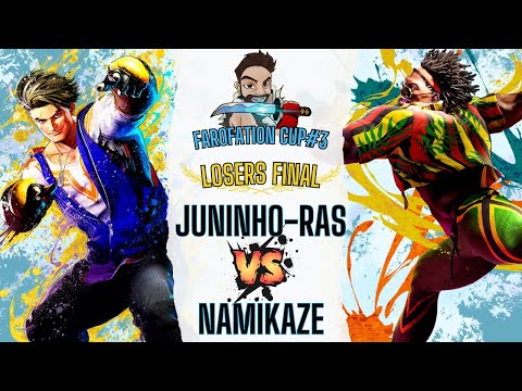 SF6 👊 Juninho-Ras (Luke) vs Namikaze (Dee Jay) 👊 Farofation Cup #3 - Top 8 - Losers Final