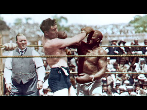 Did Jack Johnson Throw the Fight Jess Willard KOs Jack Johnson? - April 5, 1915 Havana, Cuba Color