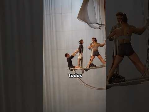 ¡Así es el entrenamiento de los artistas del circo!