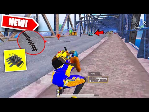 BRIDGE CAMP with SPIKE TRAPS IN PUBG MOBILE (MUST SEE)