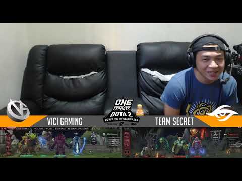 Team Secret vs Vici Gaming (Bo3) GAME 1 | ONE Esports Dota 2 World Pro Invitational Singapore