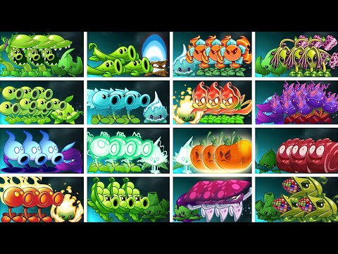 Random 16 Pair Plants & MInt Battlez - Who Will  Win? - Pvz 2 Team Plant vs Team Plant