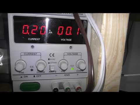 Copper Electroforming (how to set your power supply)