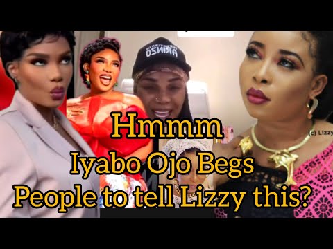 Iyabo Ojo Shocked : Lizzy ANJORIN  during a live video and said this?