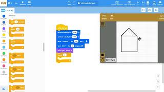 How to make a house in VEXcode VR