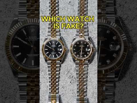 Which watch is fake? 🧐👀