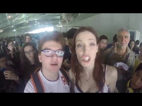 TORINO COMICS 2016 pt1  w/ x wired   -    velox   -   lasabrigamer   -   manu